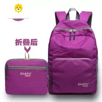 FENGHOU书包女轻便皮肤包校园户外小学生双肩电脑背包防水折叠旅行包男潮双肩包