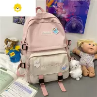 FENGHOU2021新书包女韩版原宿ulzzang高中大学生初中生ins可爱少女双肩包