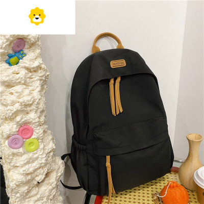 FENGHOU2021新款高颜值书包女韩版ins 日系高中学生背包大容量初中双肩包
