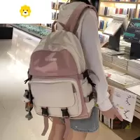 FENGHOU可爱ins学院风书包女大容量韩版高中学生初中生背包小学生双肩包