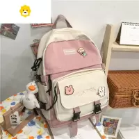 FENGHOU小学生儿童书包女一到三年级三到六年级初中生女简约风双肩背包夏双肩包