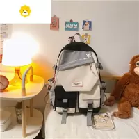 FENGHOU书包女大学生双肩包ins原宿风日系夏季初中生大容量高中女生背包