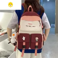 FENGHOU2021年新款书包女高中大学生夏天日系初中大容量双肩包小学生背包
