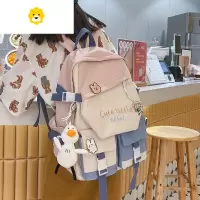FENGHOU书包女小学生三到六年级双兜女童背包ins日系中学生初中生双肩包