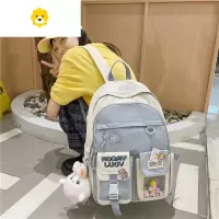 FENGHOU书包女韩版高中原宿大容量小学生初中生背包学生少女文艺双肩包