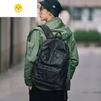 FENGHOU男士双肩包大容量防水背包休闲旅行包时尚潮流书包大学生简约ins