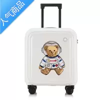 封后卡通儿童行李箱男女孩小型轻便18寸登机旅行拉杆箱学生密码皮箱子