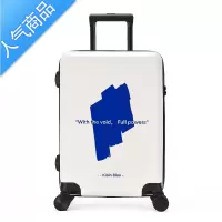 封后克莱因蓝行李箱女简约个性拉杆箱学生ins旅行箱男潮流时尚2024寸