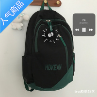 封后ins日系工装大容量书包女韩版百搭ulzzang原宿风初中学生双肩包男学生书包