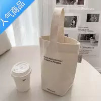 封后ANDCICI◆法式ins风简约设计感小书包mini手提帆布包男女遛弯拎袋学生书包