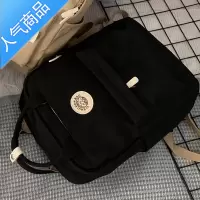 封后韩版ins古着感双肩包女 校园森系复古百搭大容量学生书包电脑背包