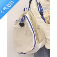 封后日系ins小众设计感原创书包ulzzang大容量轻便双肩包复古少女背包学生书包