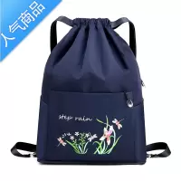 封后束口袋抽绳双肩包女2022新款折叠旅行包大容量简易书包收纳背包男旅行包男女