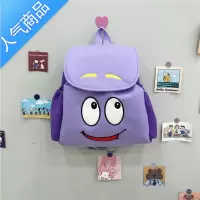 封后爱探险的朵拉书包女小学生背包可爱女孩卡通帆布双肩包大号礼物爆学生书包