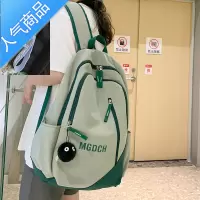 封后中学生书包女初中生高中生简约背包2022新款夏大学生双肩包女ins