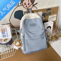 封后书包女大学生日系设计感小众简约背包时尚百搭大容量初中生双肩包学生书包