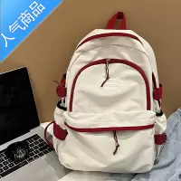 封后大容量书包女初中女生高中学生原创小众大学生设计感ins风双肩包学生书包