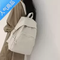 封后原创小众设计书包女大学生简约日韩高中学生大容量电脑背包女双肩学生书包