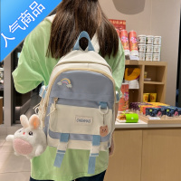 封后日系休闲ins文艺小清新书包双肩包女韩版初中儿童小学生背包学生书包
