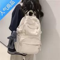 封后书包女初中生高中韩版原宿ulzzang简约轻便ins背包潮大学生双肩包学生书包