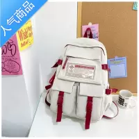 封后书包女初中生大容量2022新款中学生少女双肩包小学生高中ins背包学生书包
