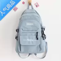 封后书包韩版原宿ulzzang大学生高中双肩包女大容量简约背包ins潮流学生书包