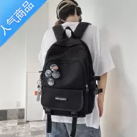 封后书包男潮牌大学生大容量初中生双肩包2022新款旅行背包女ins潮酷学生书包