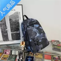 封后ins潮酷大容量双肩包2021新款日韩书包女高中生大学生休闲背包男学生书包