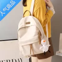 封后韩版高中原宿ins百搭书包中学生初中生女潮双肩包2022年新款背包学生书包