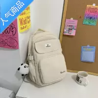 封后减负护脊 大容量中学生初中生书包女高中生日系2022新款双肩背包书包学生