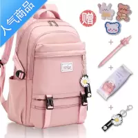 封后书包女生小学生三到六年级女孩大容量减负轻便4-6初中生双肩背包9书包学生