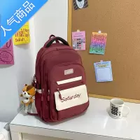 封后书包女大容量中学生初高中生减负护脊日系小学生2022新款双肩背包书包学生