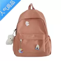 封后书包女小众设计原宿ins高中大学生日系简约百搭双肩包2022新款夏书包学生
