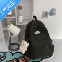 封后2022新款书包女大学生小众设计感韩版原创双肩包初中生高中生背包书包学生