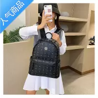 封后大容量双肩包男女时尚软皮大学书包2022新款韩版休闲百搭旅行背包书包学生