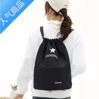 封后新款抽绳双肩包牛津布旅行大容量背包男女学生束口袋尼龙布包