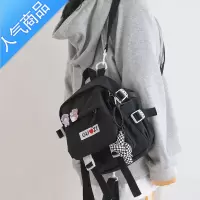 封后简约逛街小双肩背包mini小包轻便运动小号书包小众多用单肩包书包学生