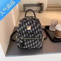 封后港风时尚双肩包女2021新款复古洋气小型休闲学生逛街ins风小背包