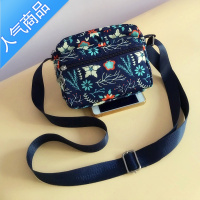 封后妈妈零钱钥匙小布包2022新款老年人斜挎包中年女包奶奶单肩帆布包女斜挎包
