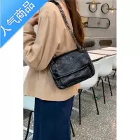 封后包包女包新款2022韩版大容量链条包感单肩斜跨包复古手提包潮女斜挎包