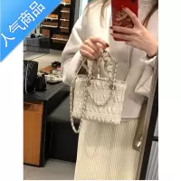 封后包包女2022个性新款ins感斜跨包小众设计时尚褶皱手提单肩包女斜挎包
