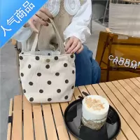 封后小白兔几 日系灯芯绒可爱手拎包女包ins上班手提便当袋学生饭盒袋女斜挎包