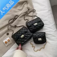 封后网红小包包女2022流行新款潮韩版单肩百搭斜挎ins时尚菱格链条包女斜挎包