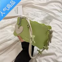 封后小众韩系腋下包包女夏季2022新款蝴蝶结少女小方包时尚洋气单肩包女斜挎包