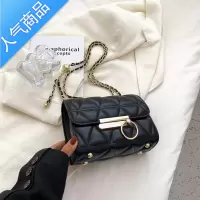 封后迷你小包包斜挎包女百搭ins菱格链条小方包2022夏季新款质感女斜挎包