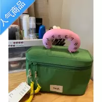 封后新款女包哈兜收纳袋尼龙防水便携包小众设计大容量时尚可爱化妆包女斜挎包