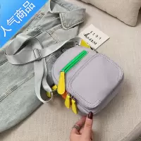 封后网红小布包女包2021夏季新款潮韩版百搭斜挎包ins少女时尚小黑包女斜挎包