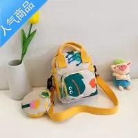 封后小众设计包包2022新款潮日系少女小清新帆布斜挎包百搭网红手提包女斜挎包