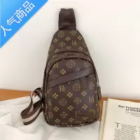 封后女士胸包潮2022新款韩版百搭pu软皮斜跨胸前包休闲轻便旅行小背包女斜挎包