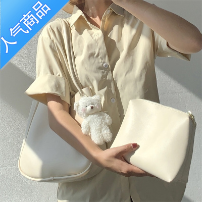 封后包包女夏季2022新款大容量软皮托特包小众休闲通勤单肩水桶腋下包女包